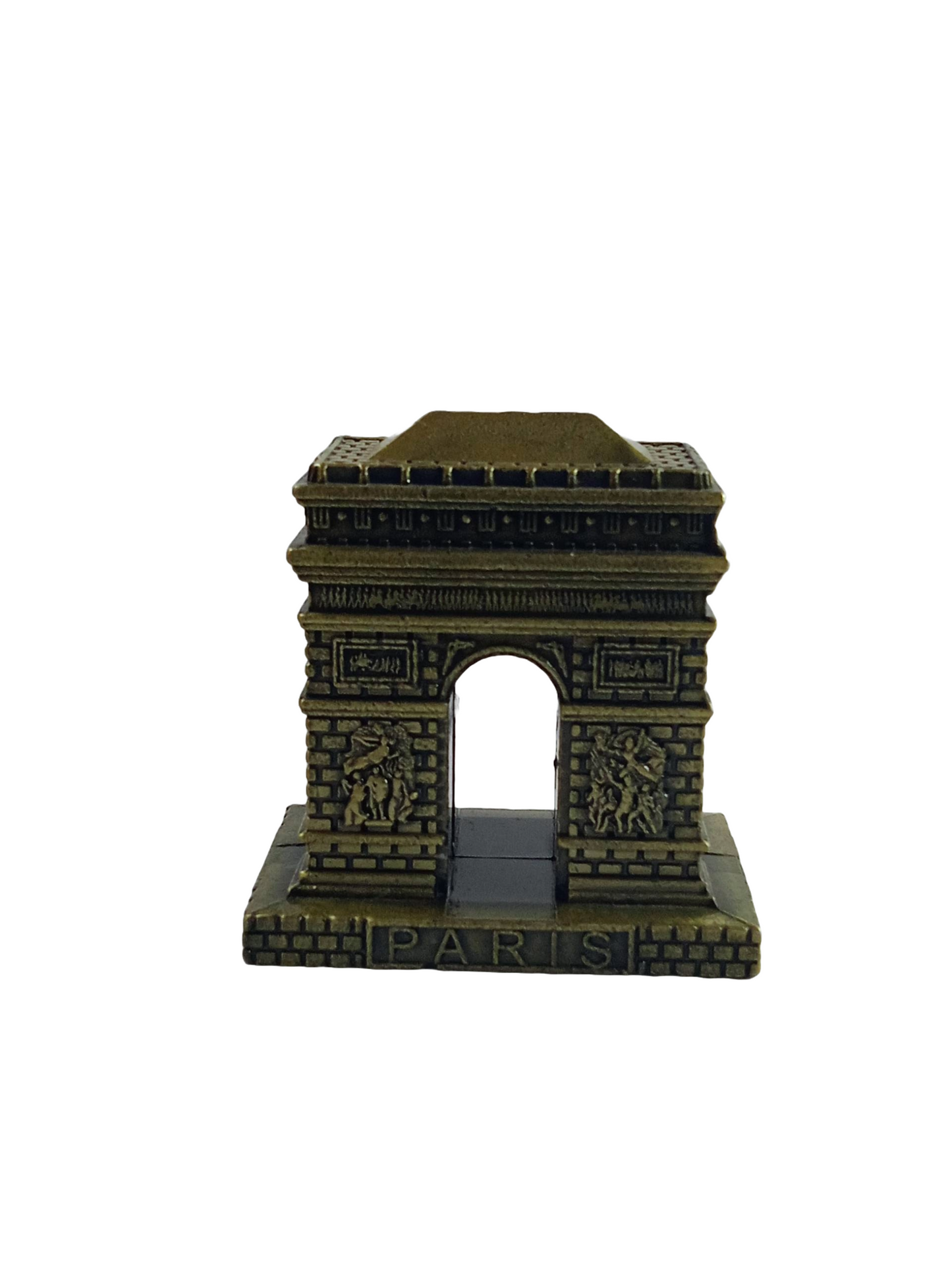 Arc de Triomphe Paris Miniature Souvenir – Vintage Bronze Replica Home Decor Collectible