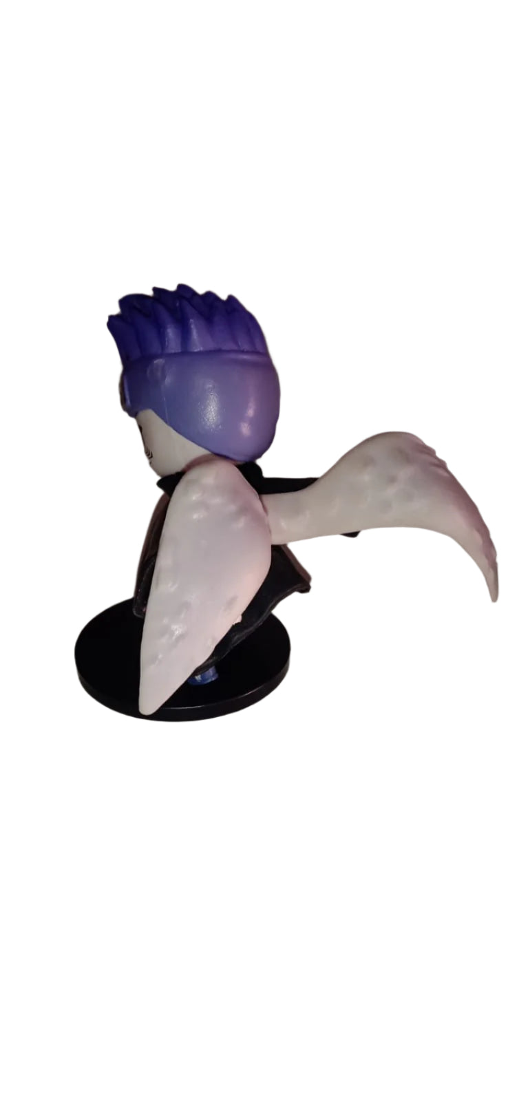 Anime Angel Warrior Collectible – Purple Spiked Hair Figure